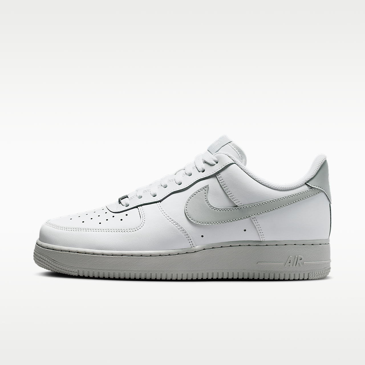 Nike Air Force 1 sneaker Summit White/Summit White/Strata Grey