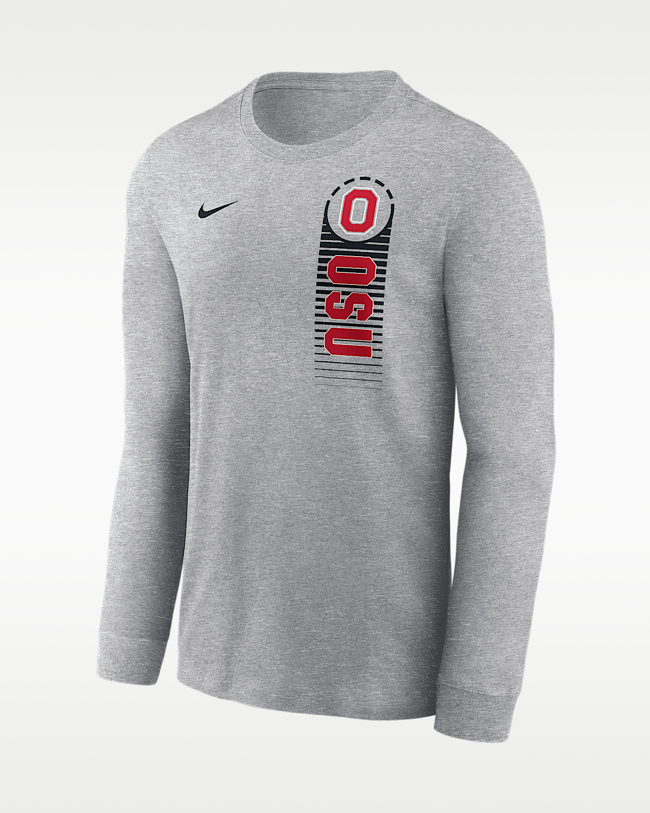 Мужская футболка Ohio State Primetime Nike College Long-Sleeve