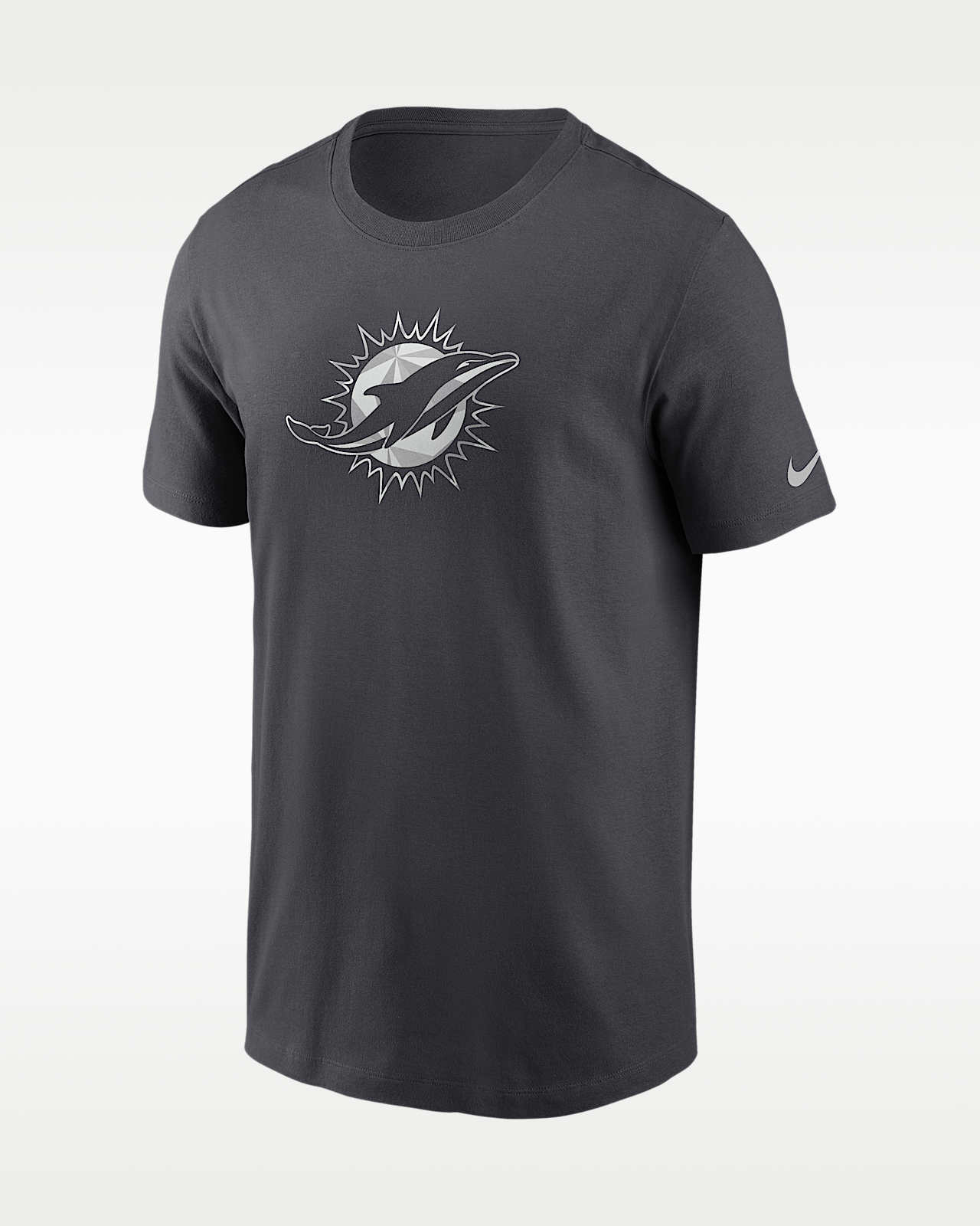 Мужская футболка Miami Dolphins Fractal Logo Nike NFL