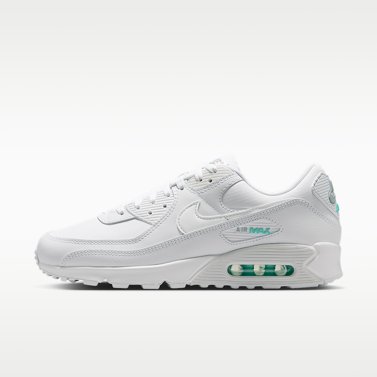 Nike Air Max sneaker Wit/Hyper Turquoise/Photon Dust