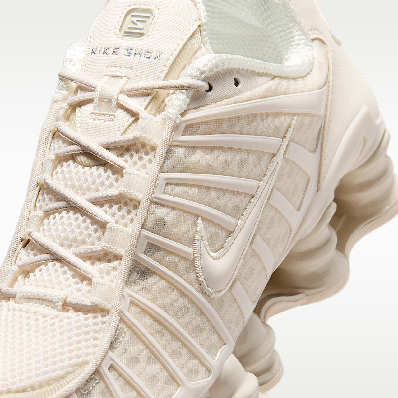 Nike Nike Shox sneaker Chalk/Metallic Silver/Zwart/Chalk