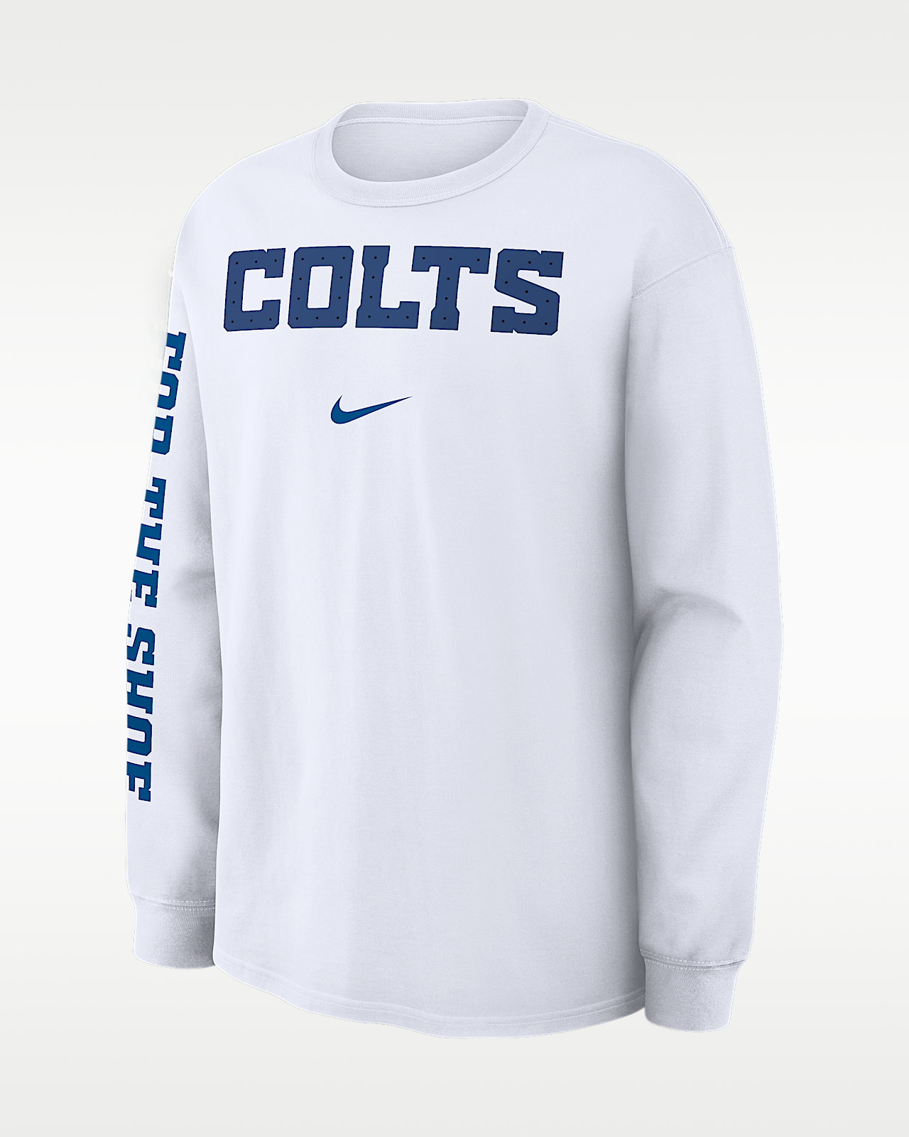 Мужская футболка Indianapolis Colts Rivalries Collection Max90 Nike NFL Long-Sleeve