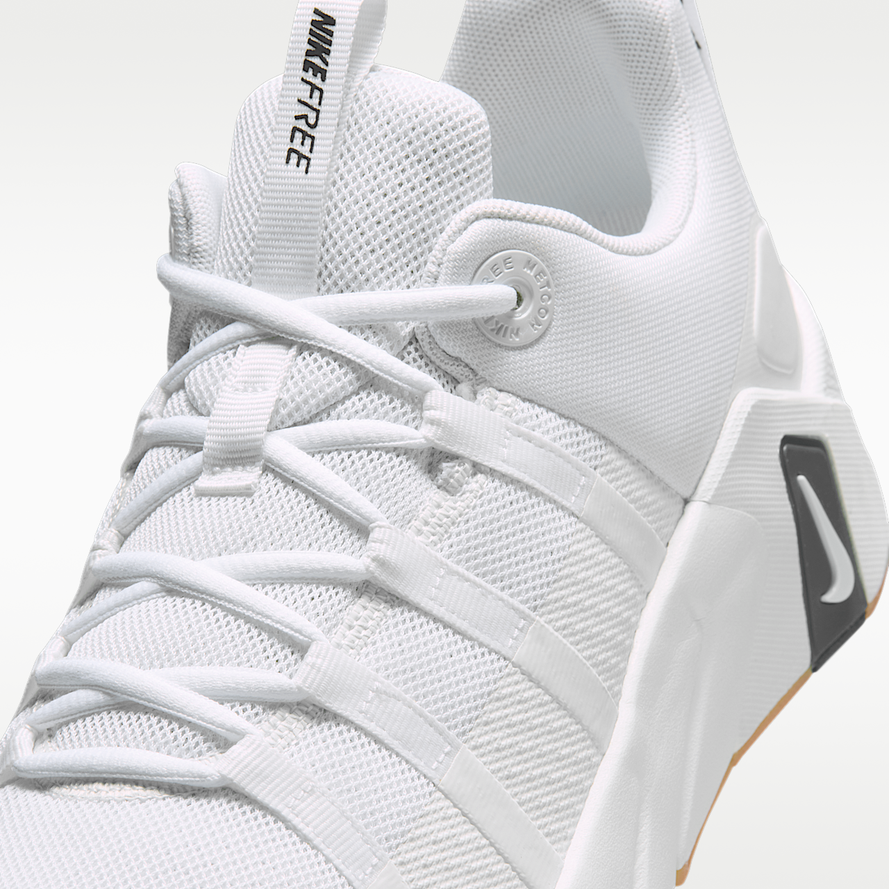 Nike Free sneaker Wit/Iron Grey/Gum Yellow/Wit