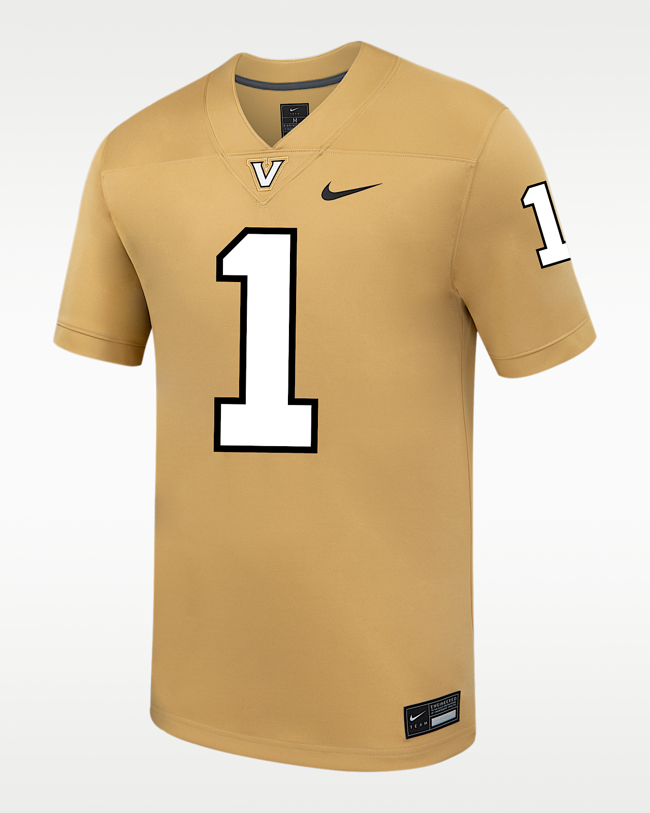 Мужские джерси Vanderbilt Nike College Untouchable Game Jersey
