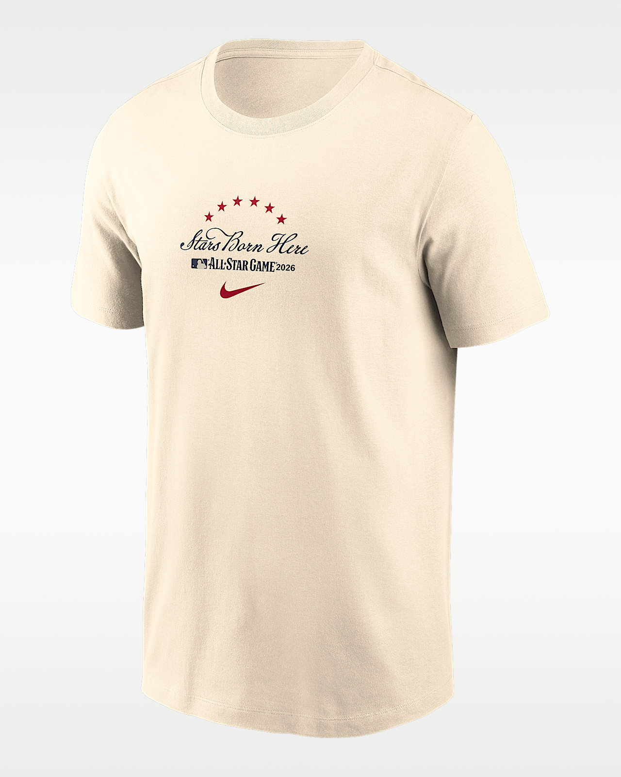 Мужская футболка 2026 All-Star Game Two-Hit Sketch Bell Nike MLB