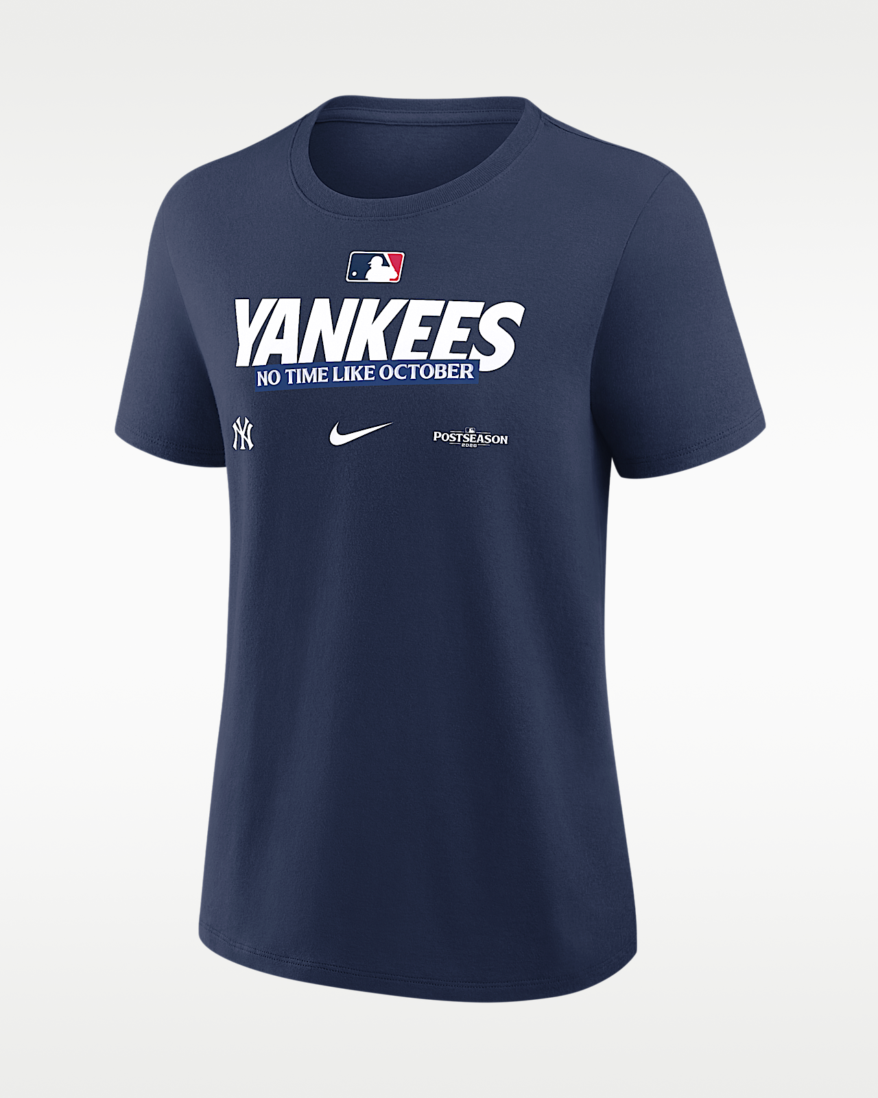 Женская футболка New York Yankees 2026 Postseason Authentic Collection Nike MLB