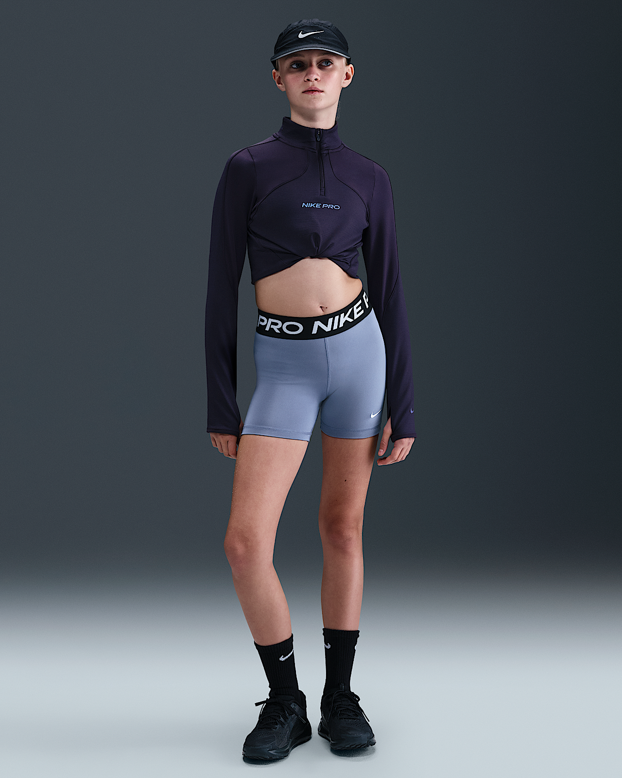 Детские шорты Nike Pro Girls' Shorts