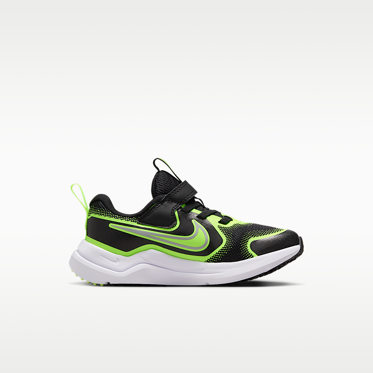 Nike  sneaker Zwart/Volt/Wolf Grey
