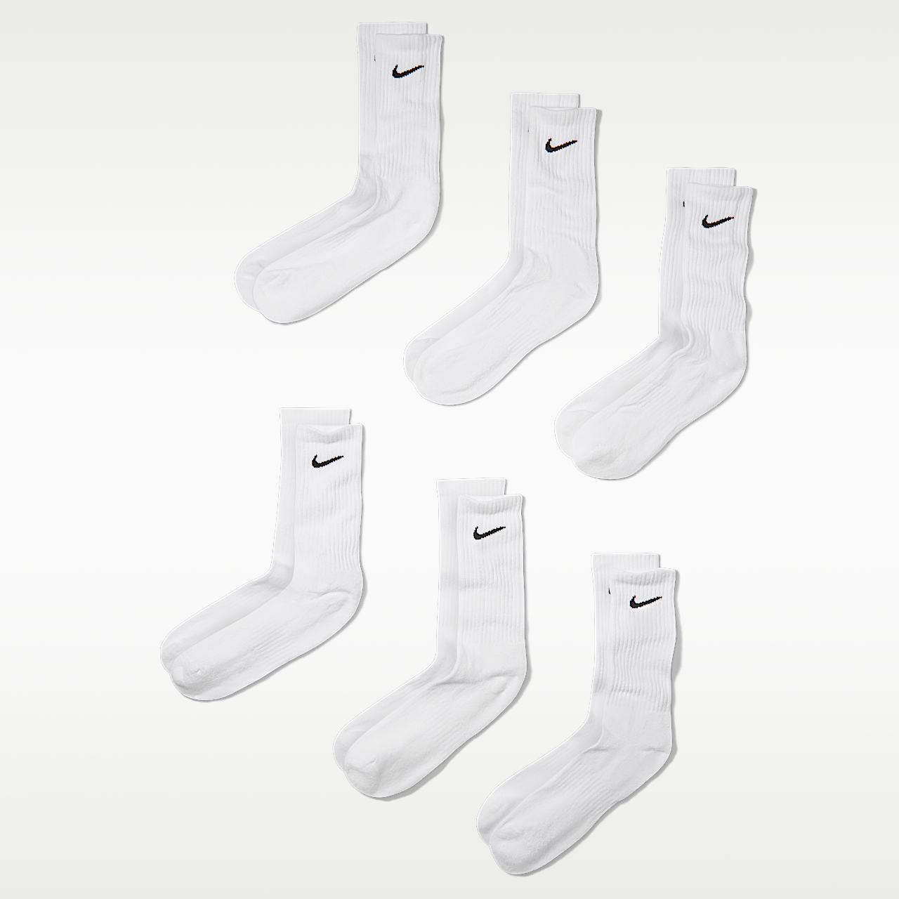 Nike Everyday Cushioned (White/Black)