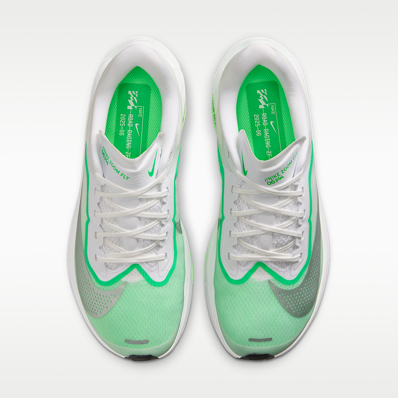 Nike  sneaker Wit/Illusion Green/Green Spark/Metallic Silver