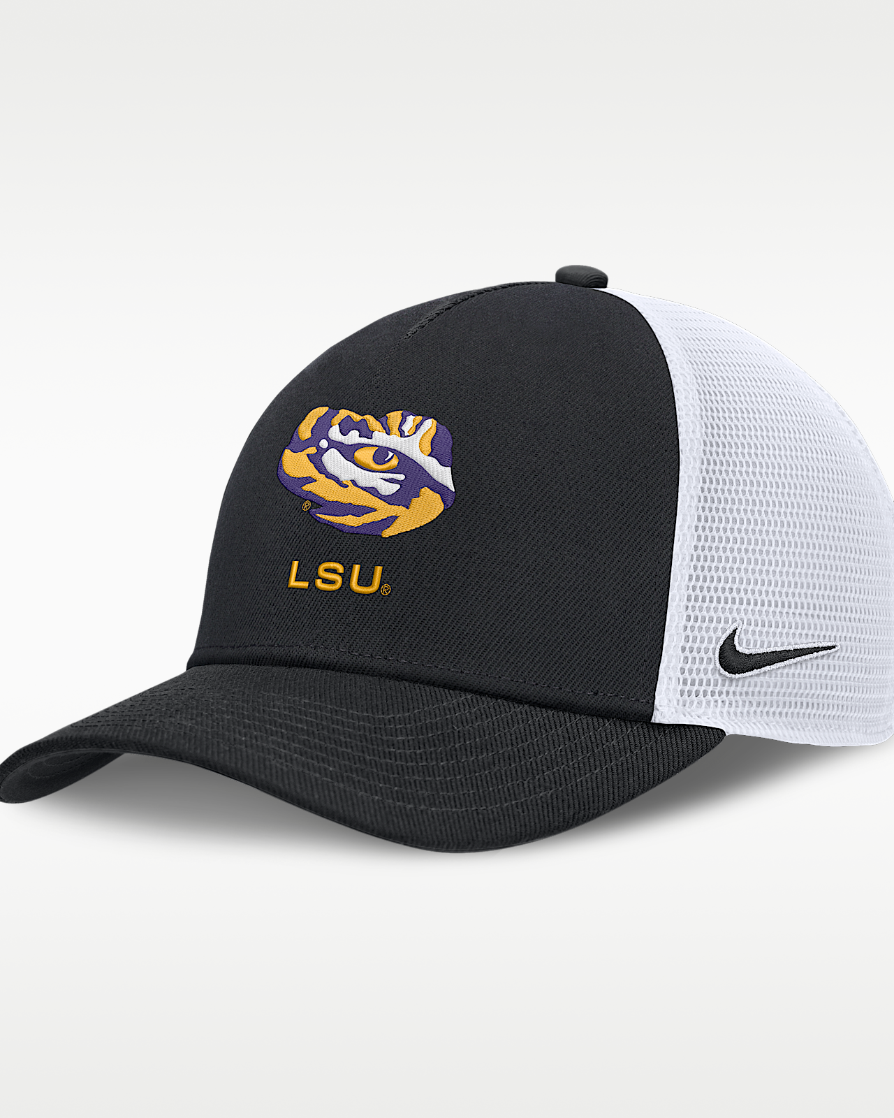 Женские  LSU Sideline Rise Gameday Nike College Trucker Adjustable Hat