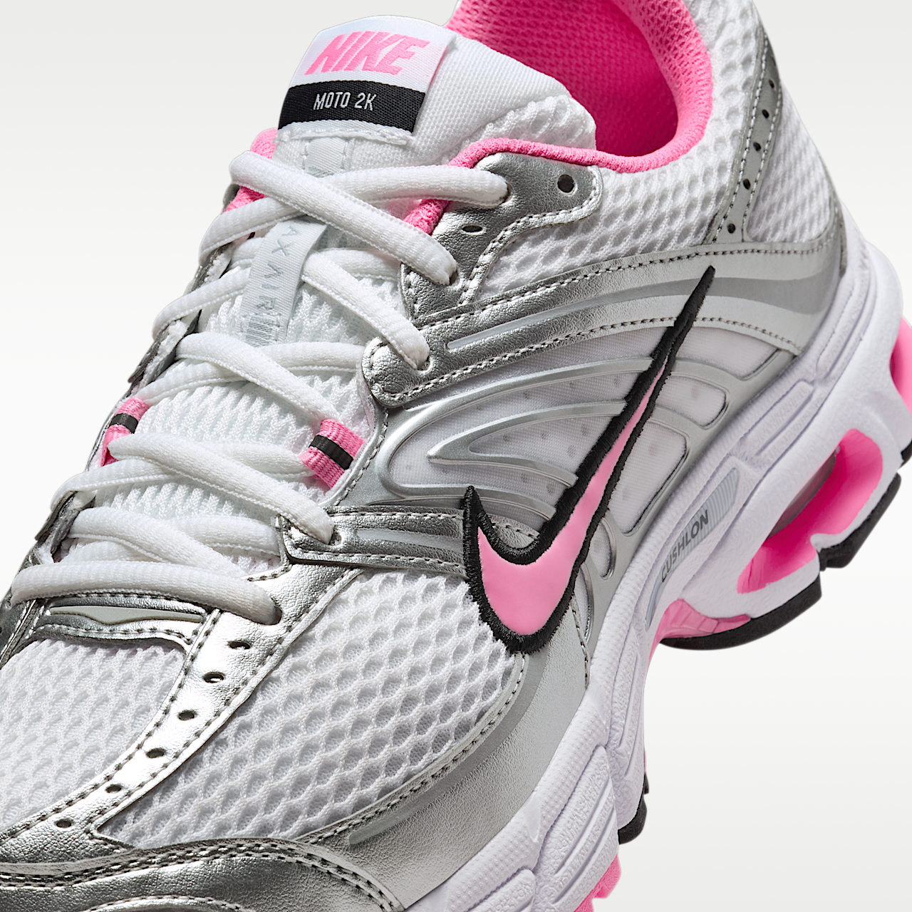 Nike Air Max sneaker Wit/Metallic Silver/Zwart/Pink Spell