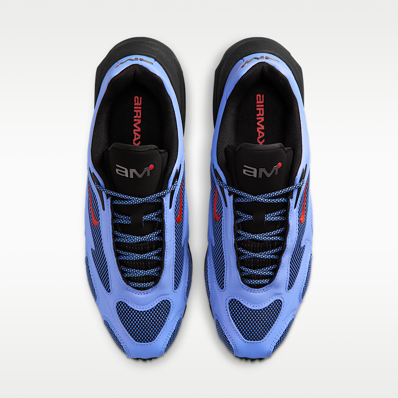 Nike Air Max sneaker Royal Pulse/Zwart/Metallic Dark Grey/Light Crimson