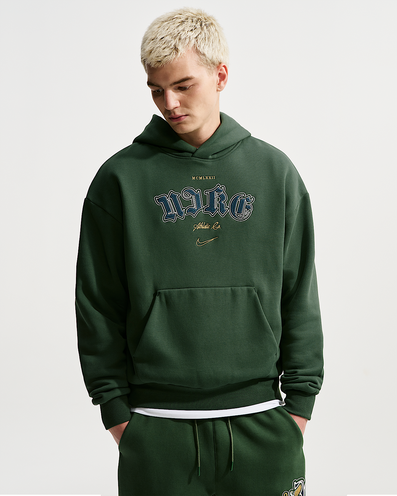 Мужское худи Nike Solo Fleece Pullover Hoodie