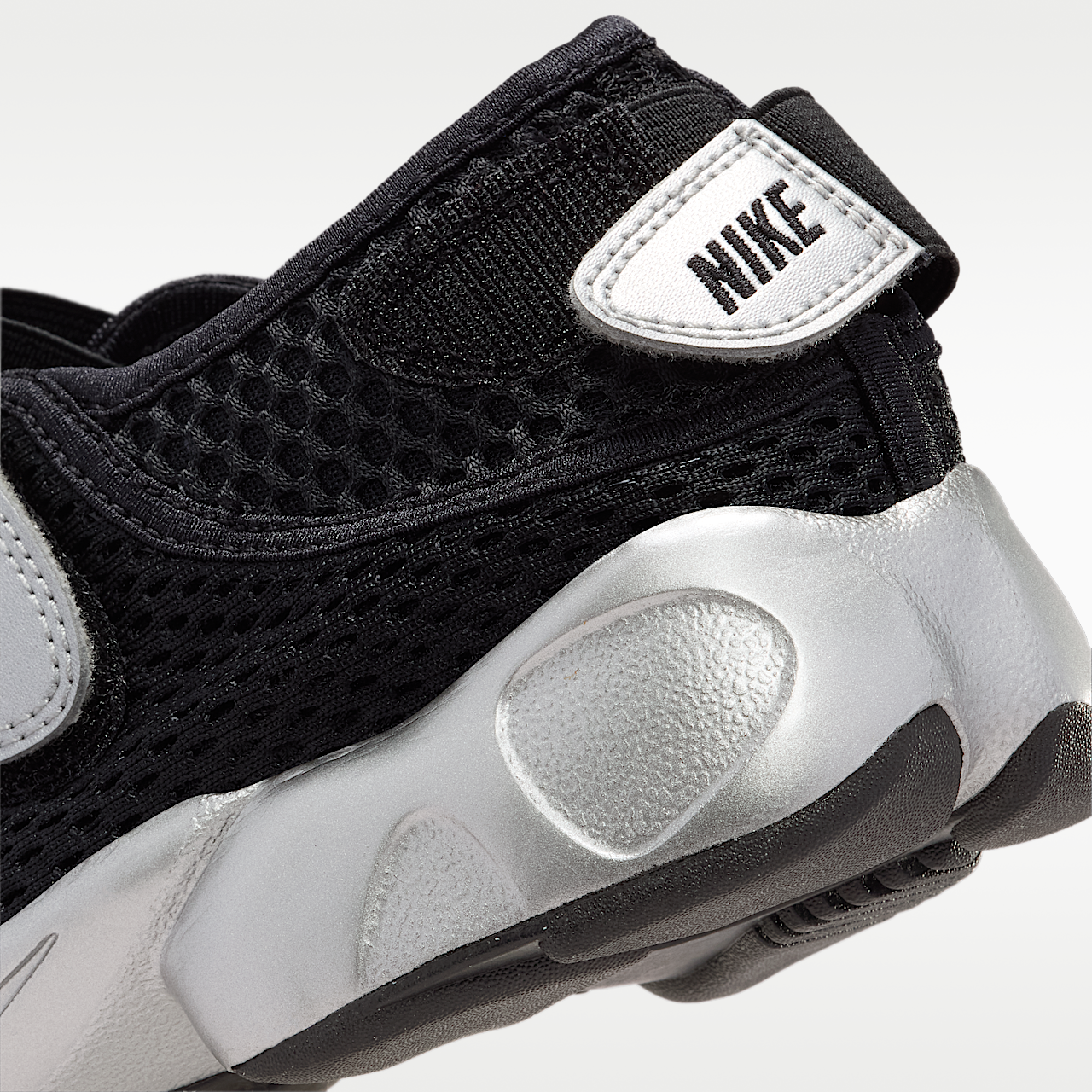 Nike  sneaker Zwart/Metallic Silver