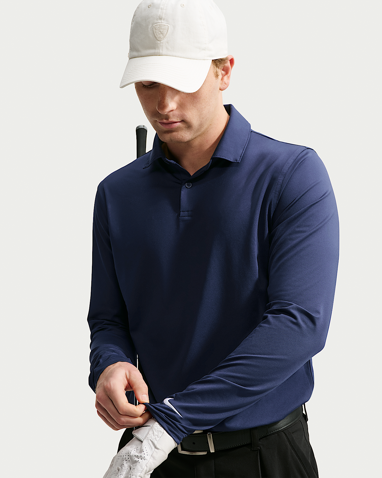 Мужские  Nike Velocity Dri-FIT Long-Sleeve Golf Polo