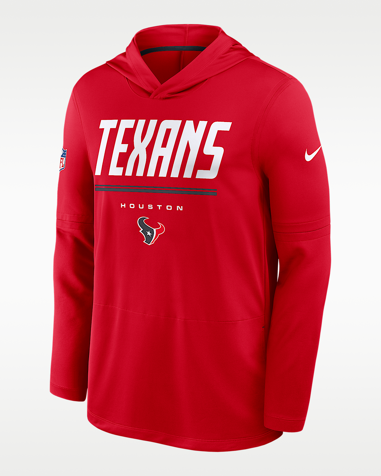 Мужские  Houston Texans Sideline Nike Dri-FIT NFL Long-Sleeve Hooded Top