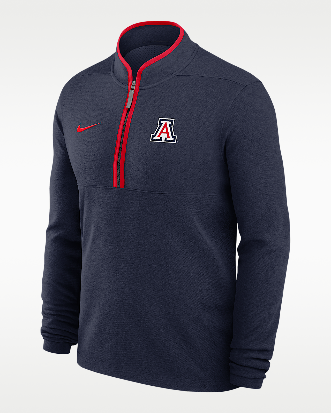 Мужские  Arizona Victory Nike Dri-FIT College 1/2-Zip Long-Sleeve Top
