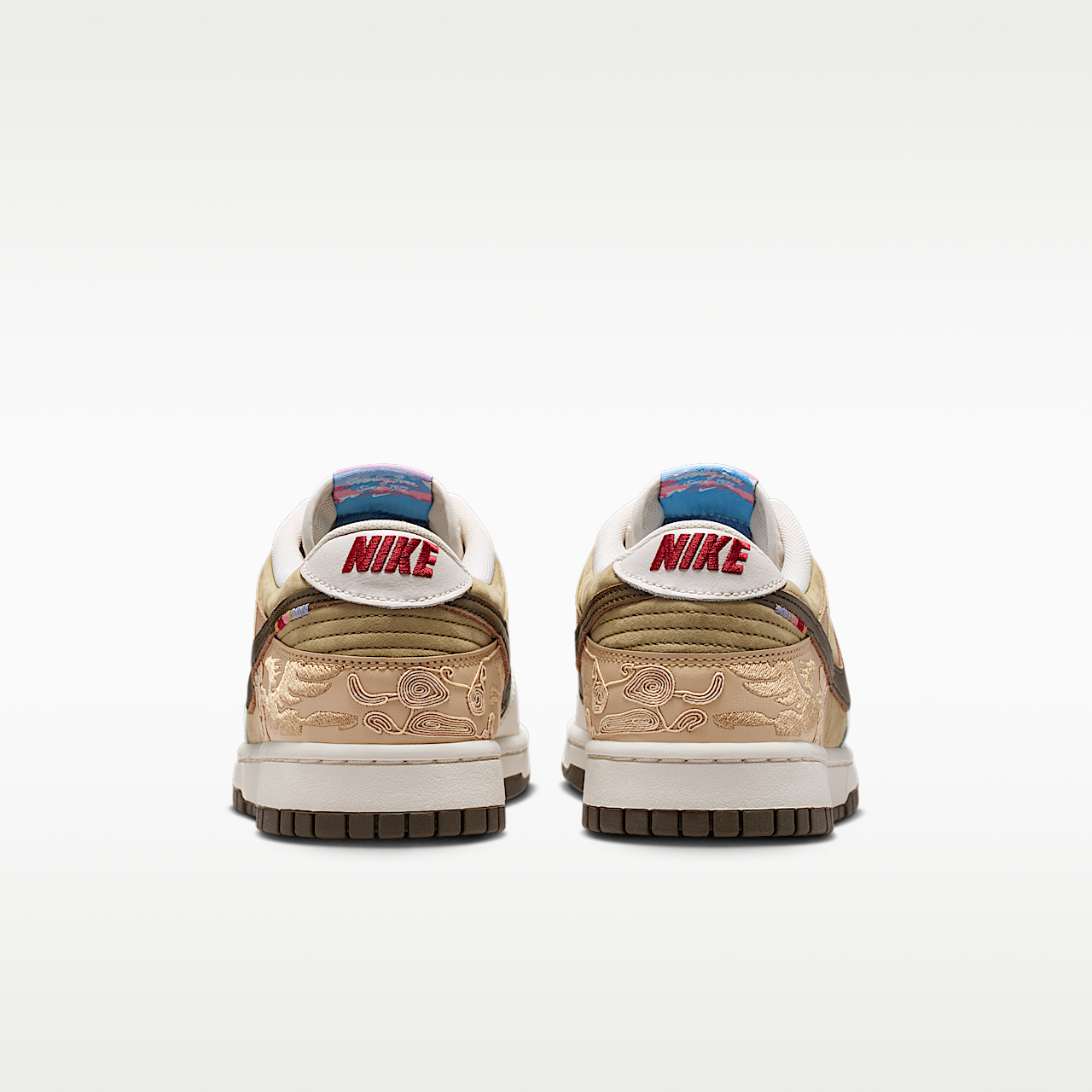 Nike Dunk Low sneaker Linen/Phantom/Neutral Olive/Dark Hazel
