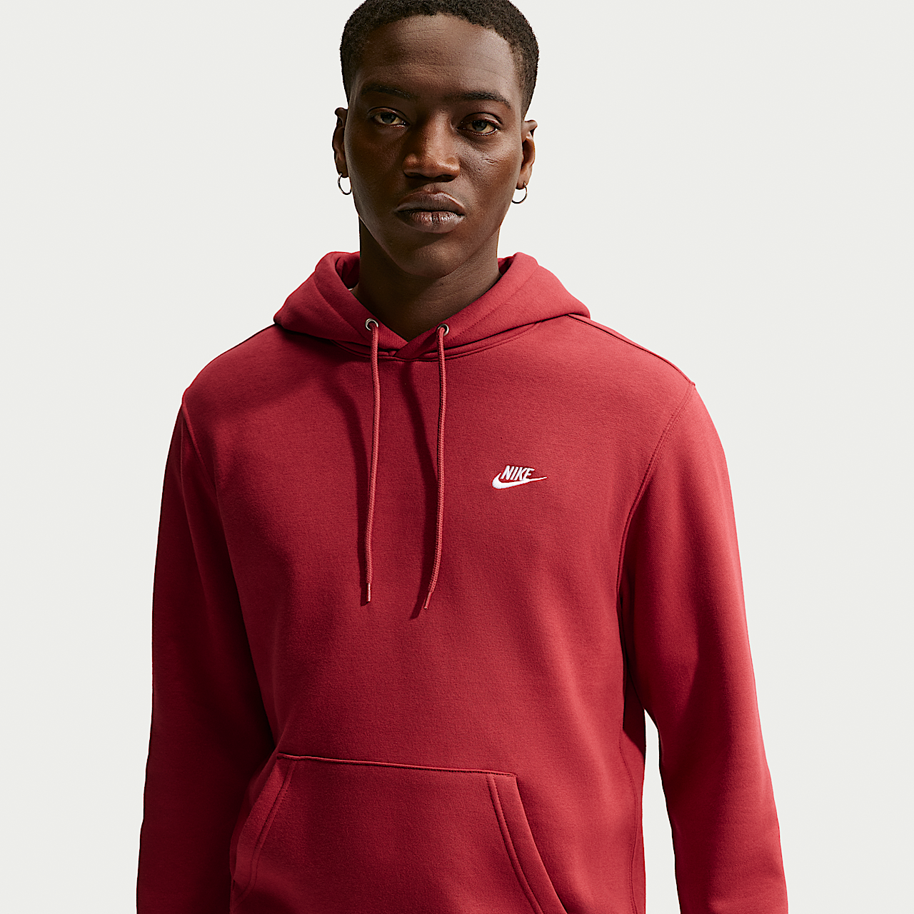 Nike Club (Team Crimson/Team Crimson/White)