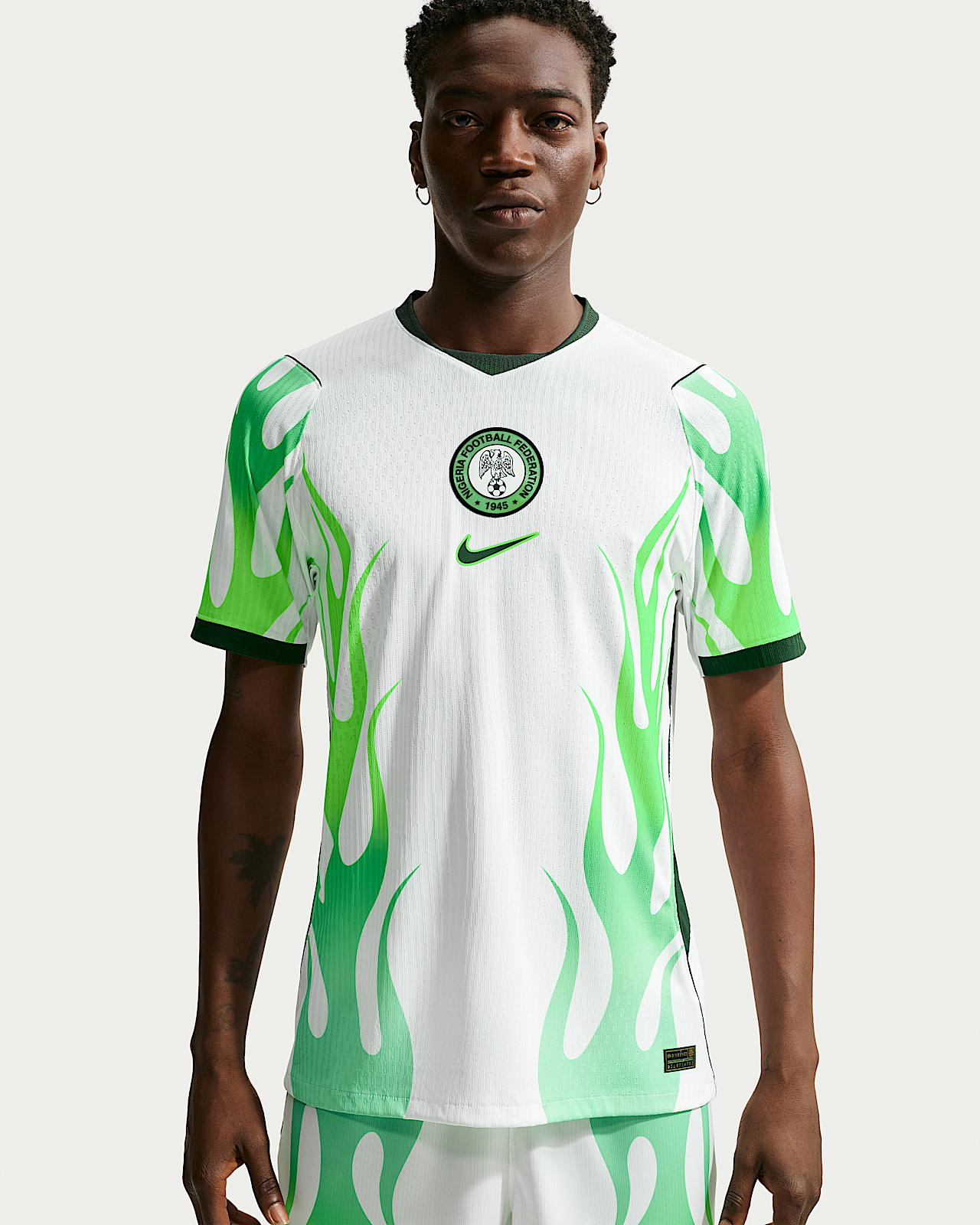 Мужские джерси Nigeria 2026 Match Away Nike Aero-FIT Soccer Authentic Jersey