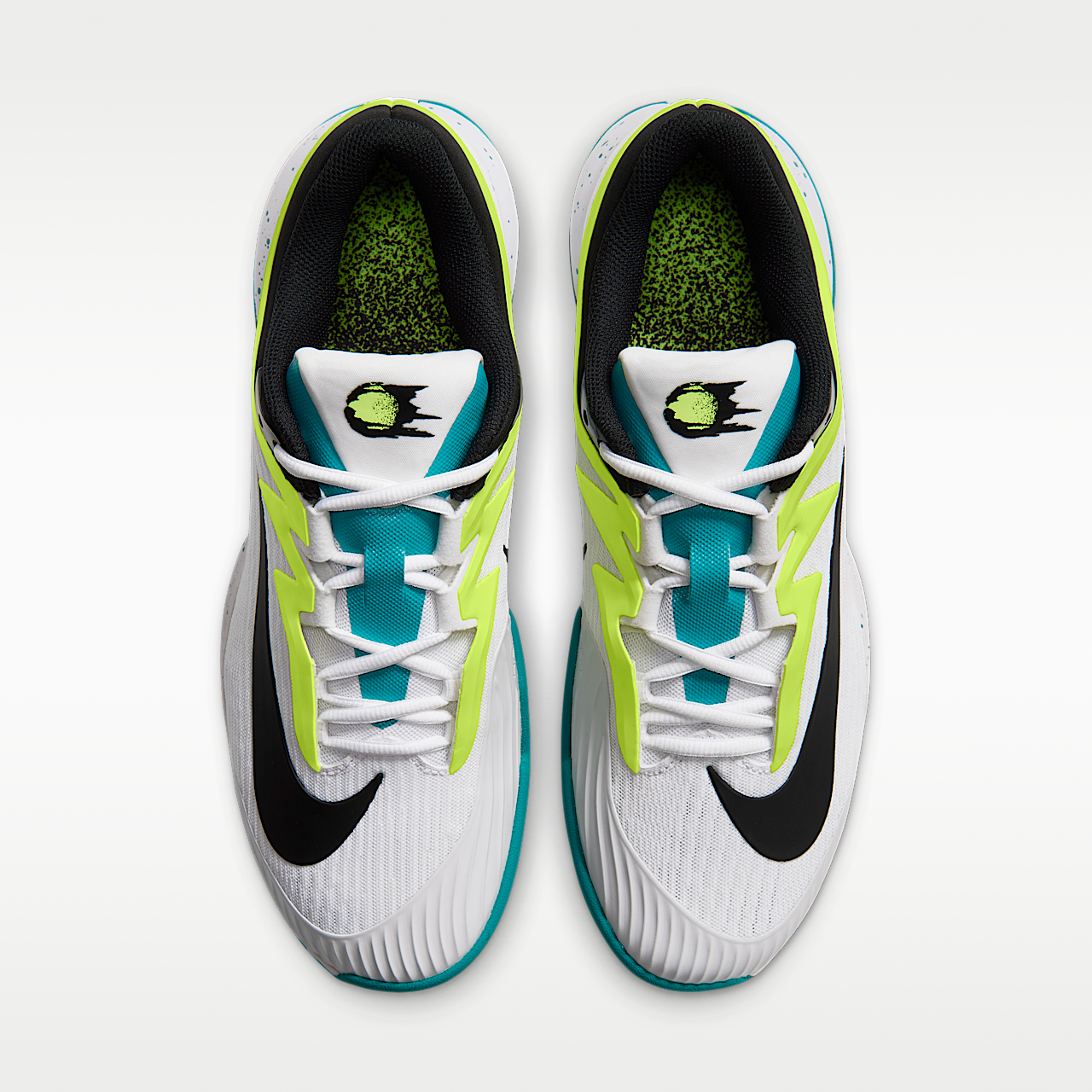 Nike  sneaker Wit/Volt/Energy/Zwart