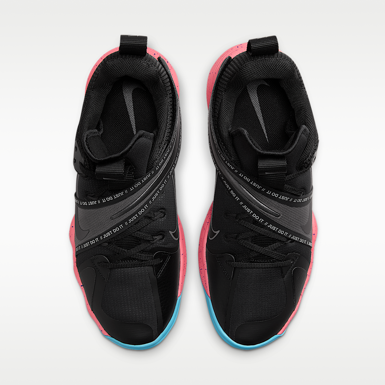 Nike  sneaker Zwart/Metallic Silver/Sunset Pulse/Metallic Dark Grey