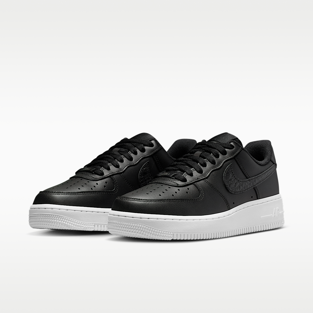 Nike Air Force 1 sneaker Zwart/Neutral Grey/Wit/Zwart