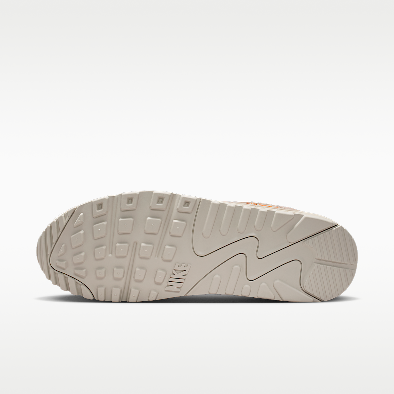 Nike Air Max sneaker Phantom/Cream II/Safety Orange/Light Orewood Brown