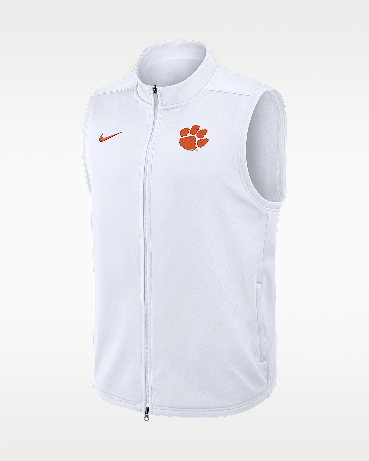 Мужская безрукавка Clemson Primetime Victory Nike Therma-FIT College Full-Zip Vest