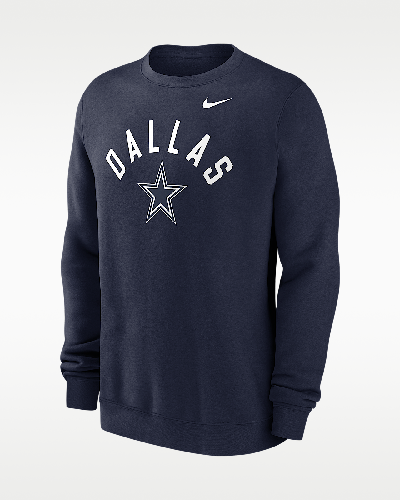 Мужские  Dallas Cowboys Club Nike NFL Pullover Crew