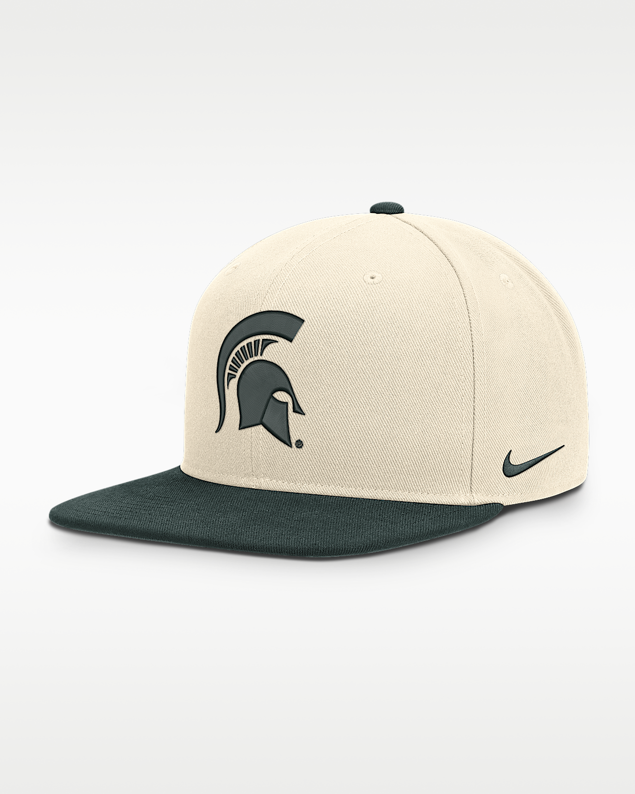 Мужские  Michigan State Campus Prep Nike Dri-FIT College Adjustable Hat