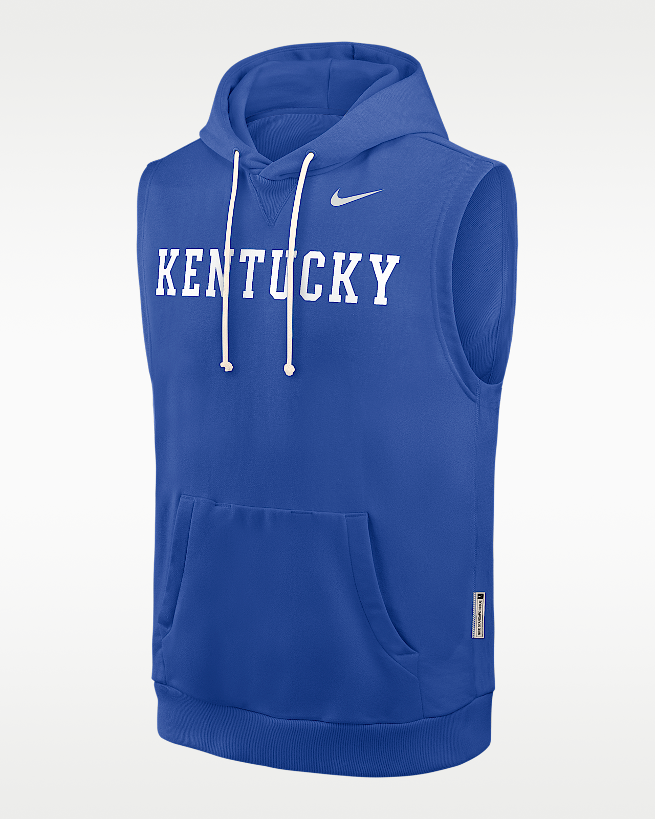 Мужское худи Kentucky Sideline Nike Dri-FIT College Sleeveless Pullover Hoodie