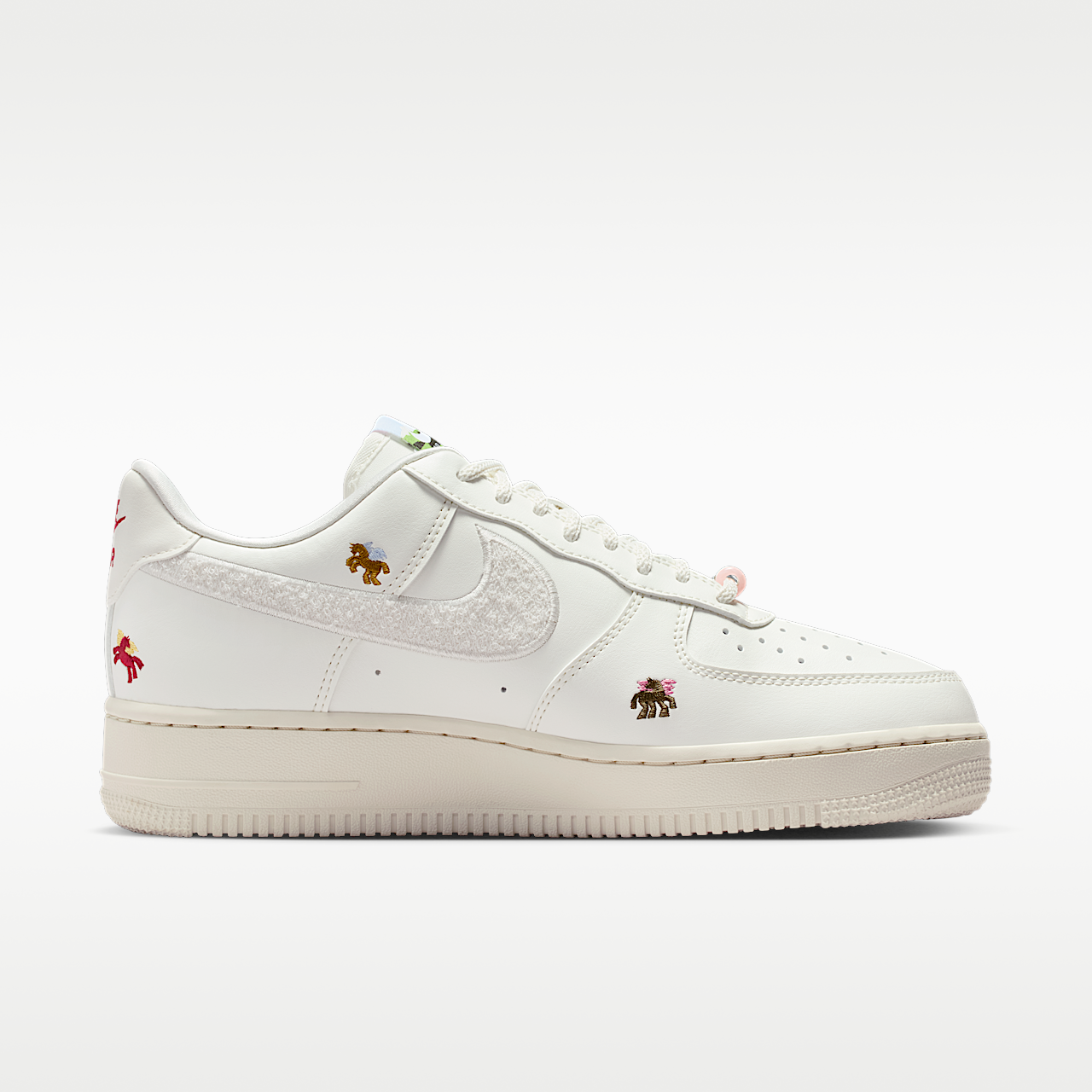 Nike Air Force 1 sneaker Sail/Phantom/Team Crimson/Phantom