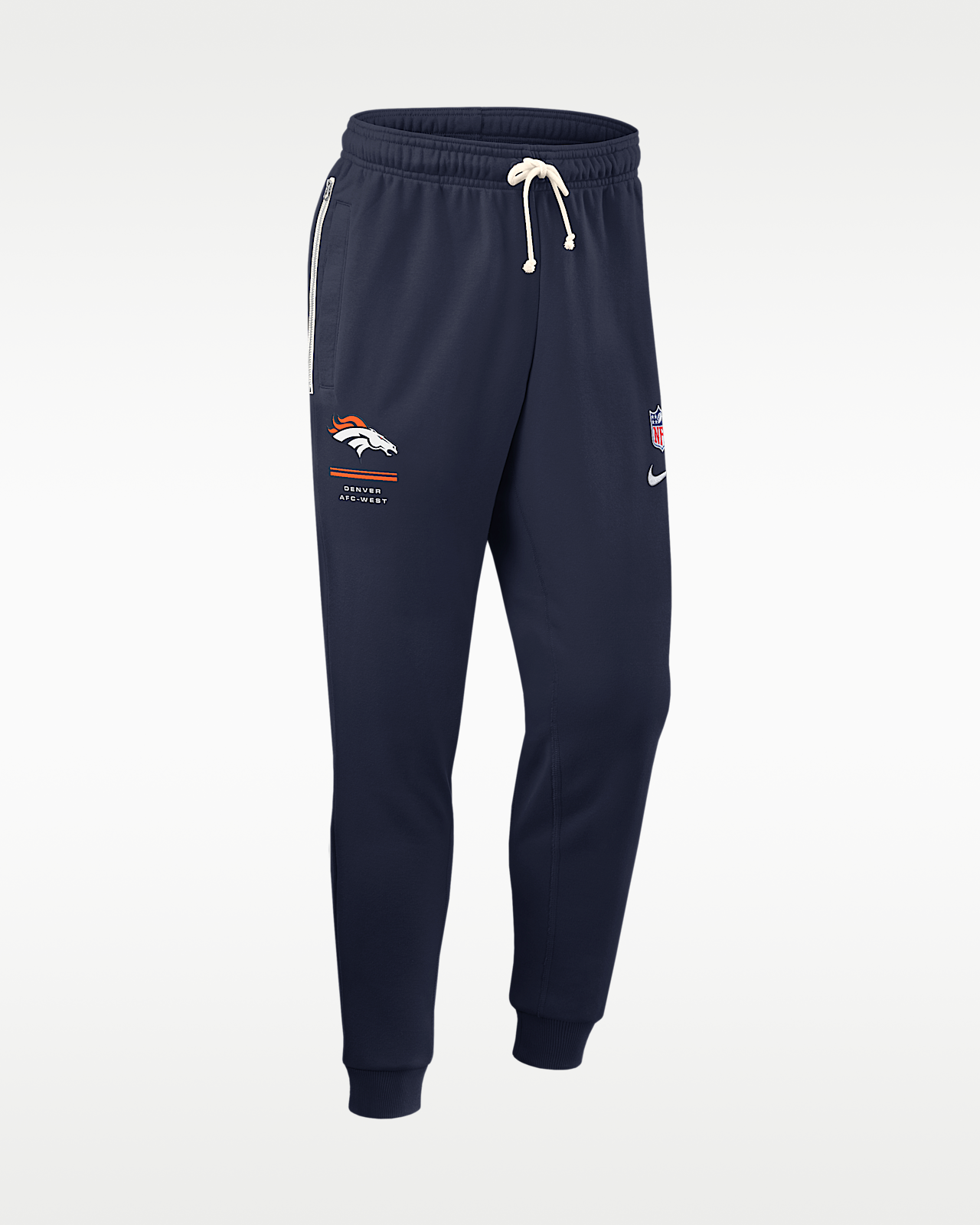 Мужские  Denver Broncos Sideline Standard Issue Nike Dri-FIT NFL Taper Pants