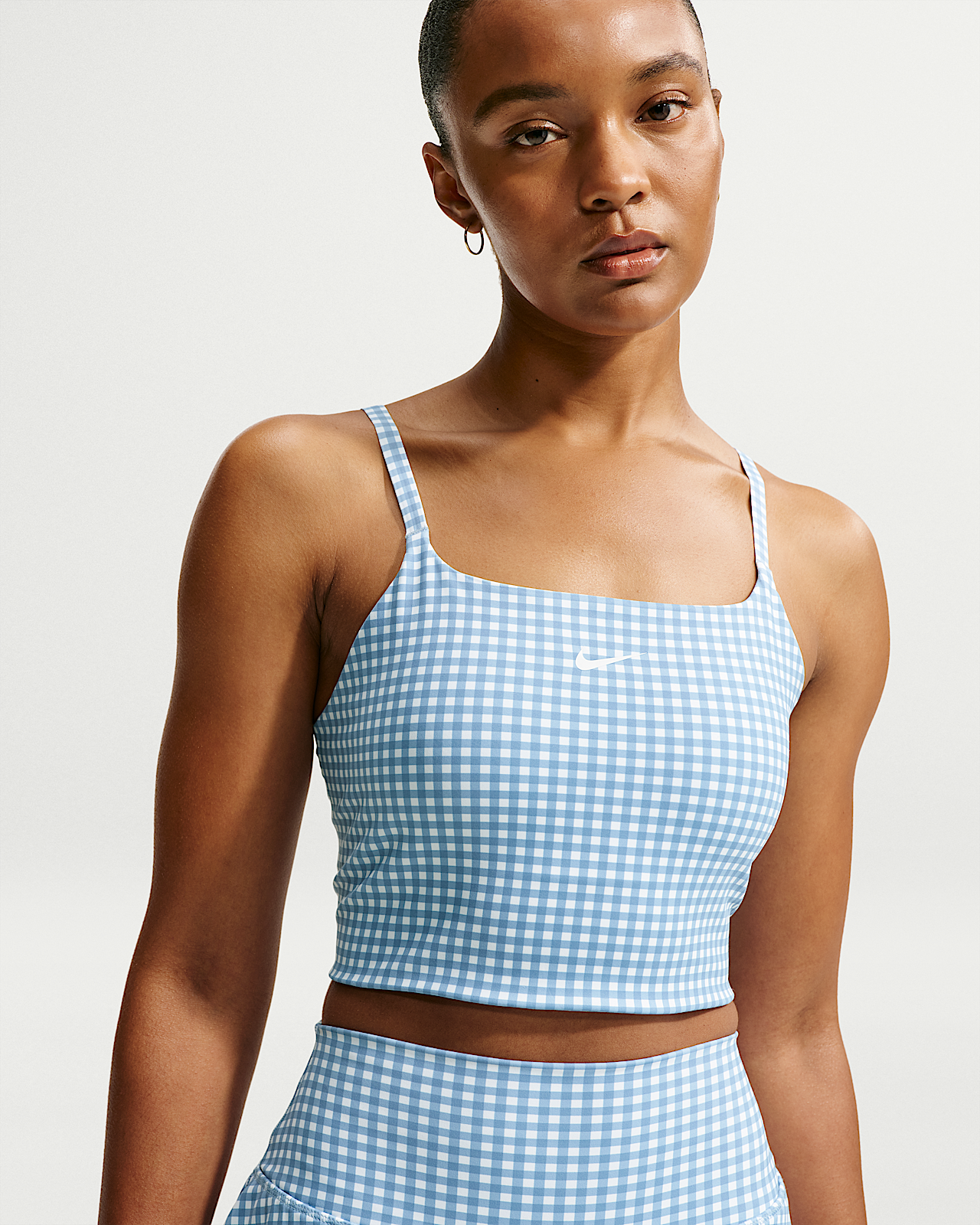 Женские  Nike One Light-Support Padded Longline Sports Bra