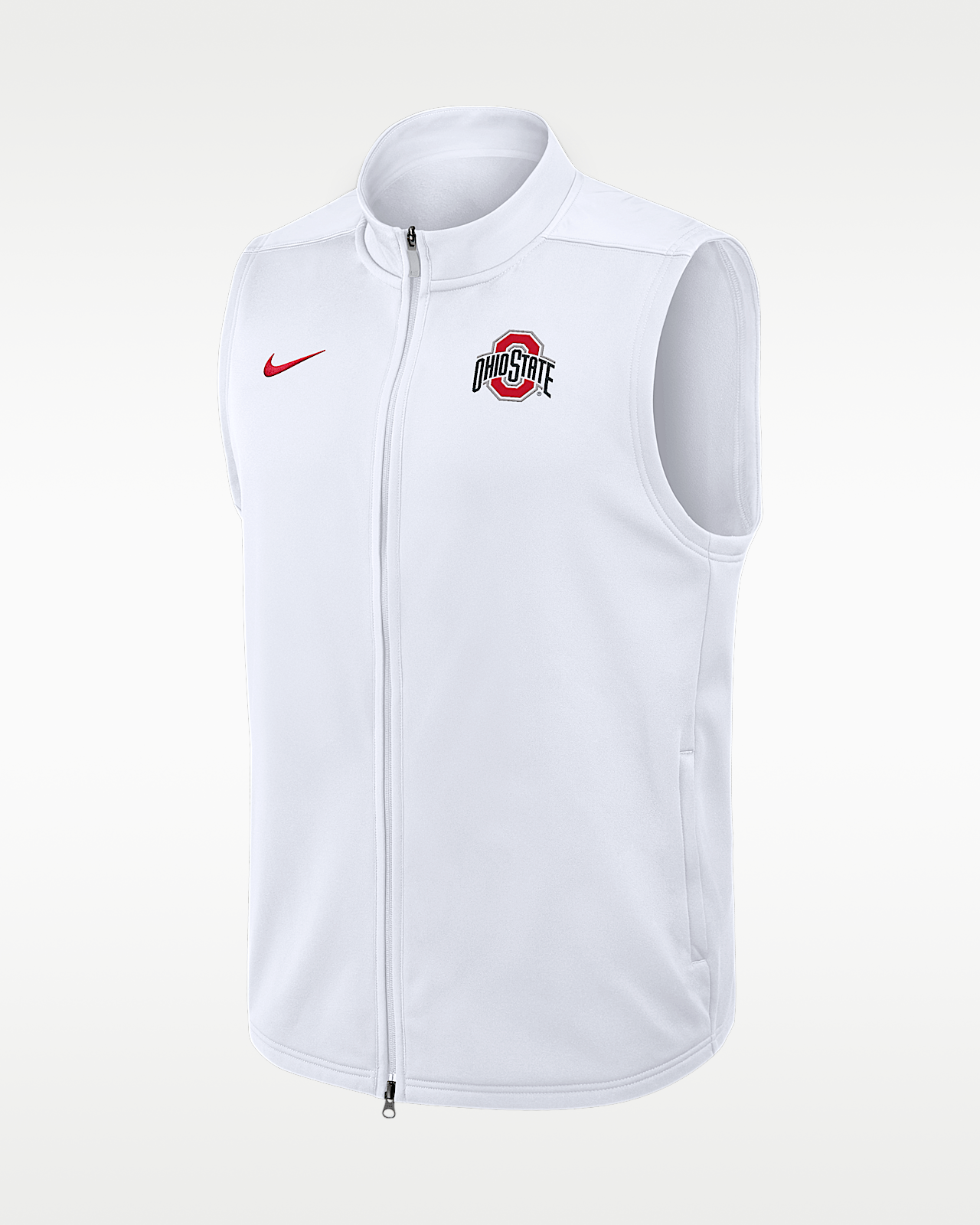 Мужская безрукавка Ohio State Primetime Victory Nike Therma-FIT College Full-Zip Vest
