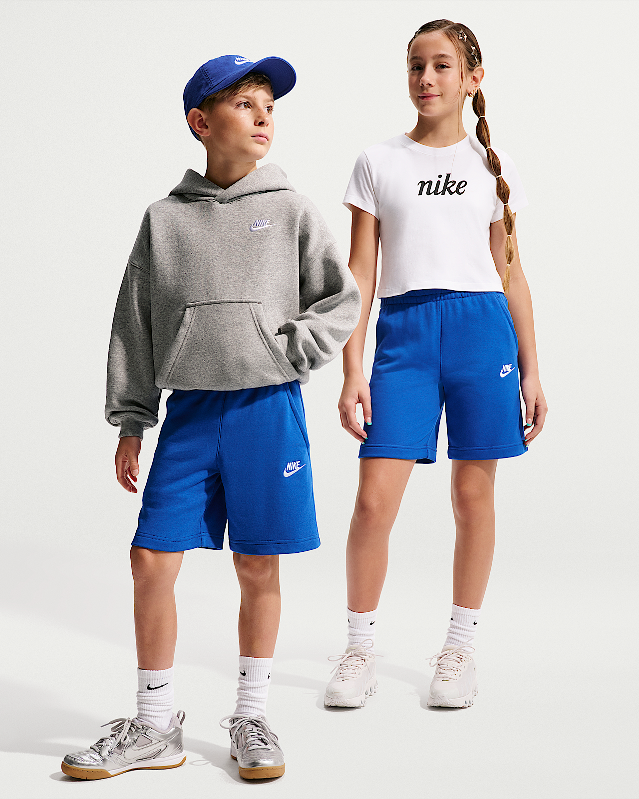 Детские шорты Nike Sportswear Club Fleece Big Kids' French Terry Shorts