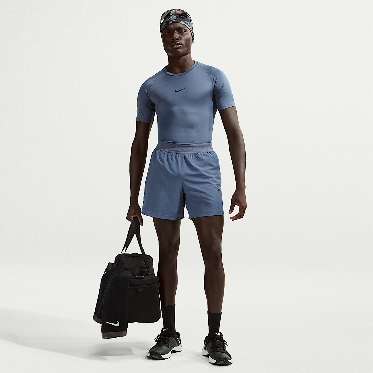 Nike Pro Training (Diffused Blue/Black)