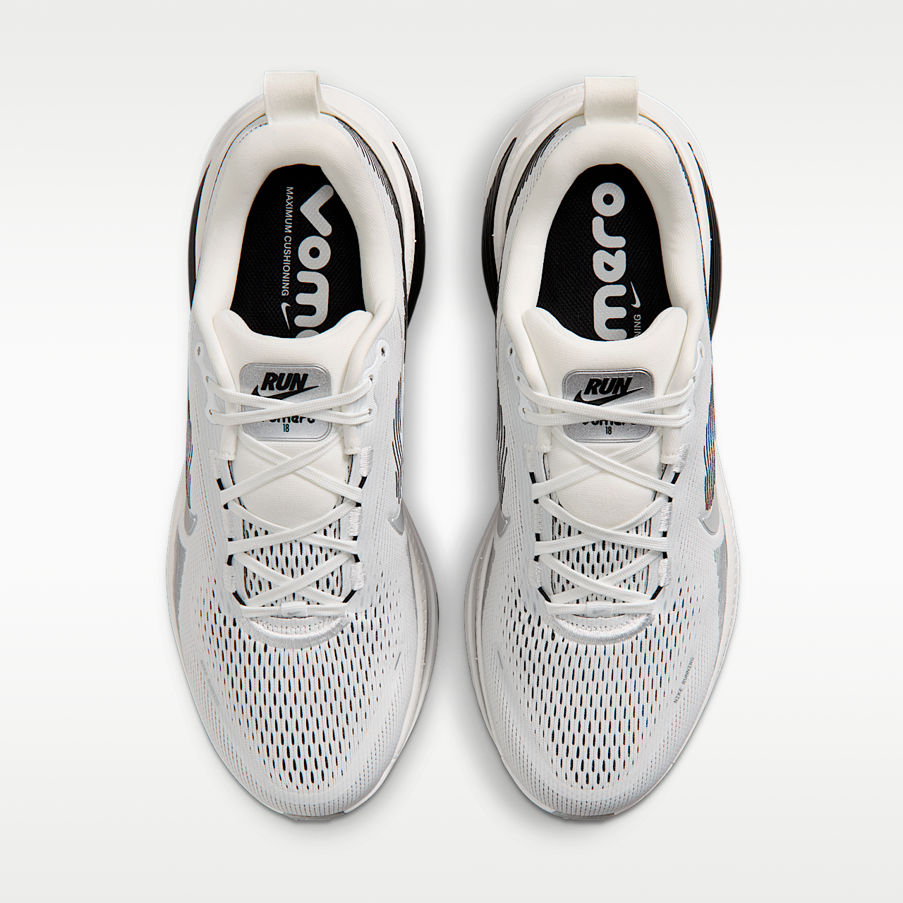 Nike Vomero sneaker Summit White/Zwart/Off White/Metallic Silver