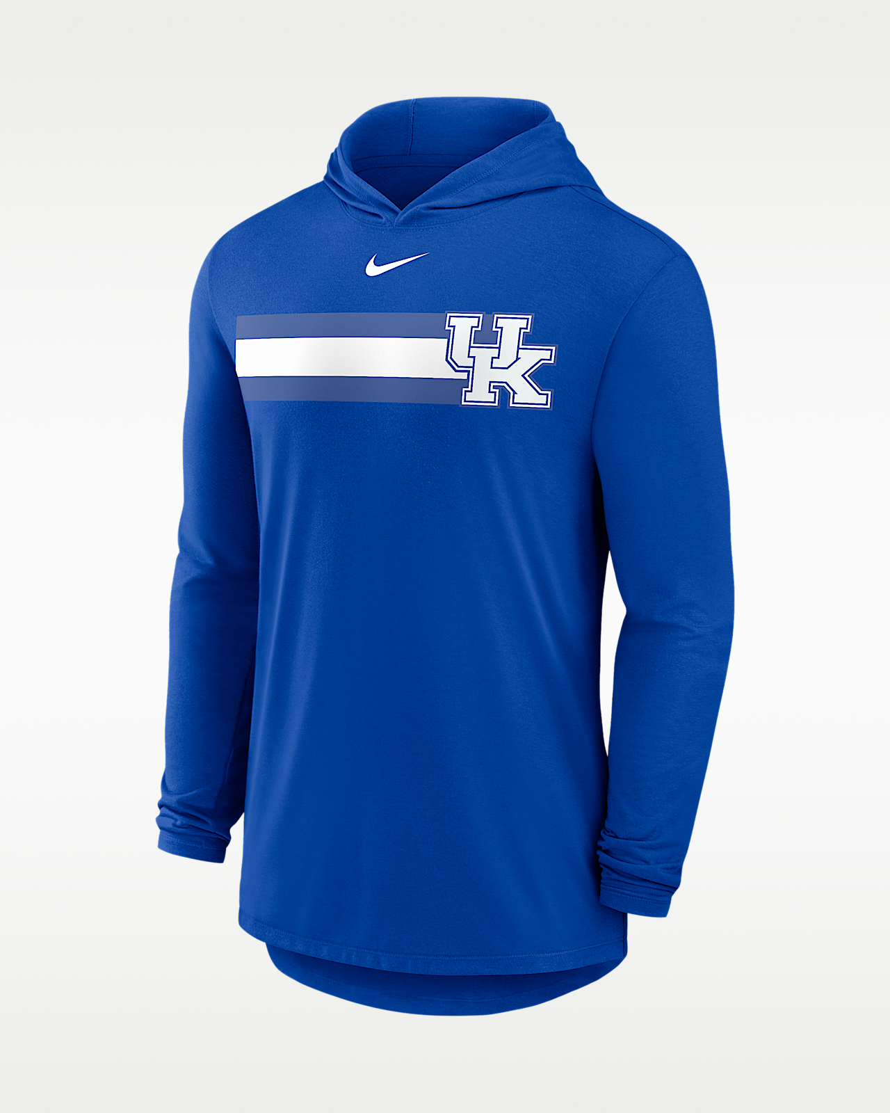 Мужская футболка Kentucky Primetime Pattern Nike Dri-FIT College Long-Sleeve Hooded