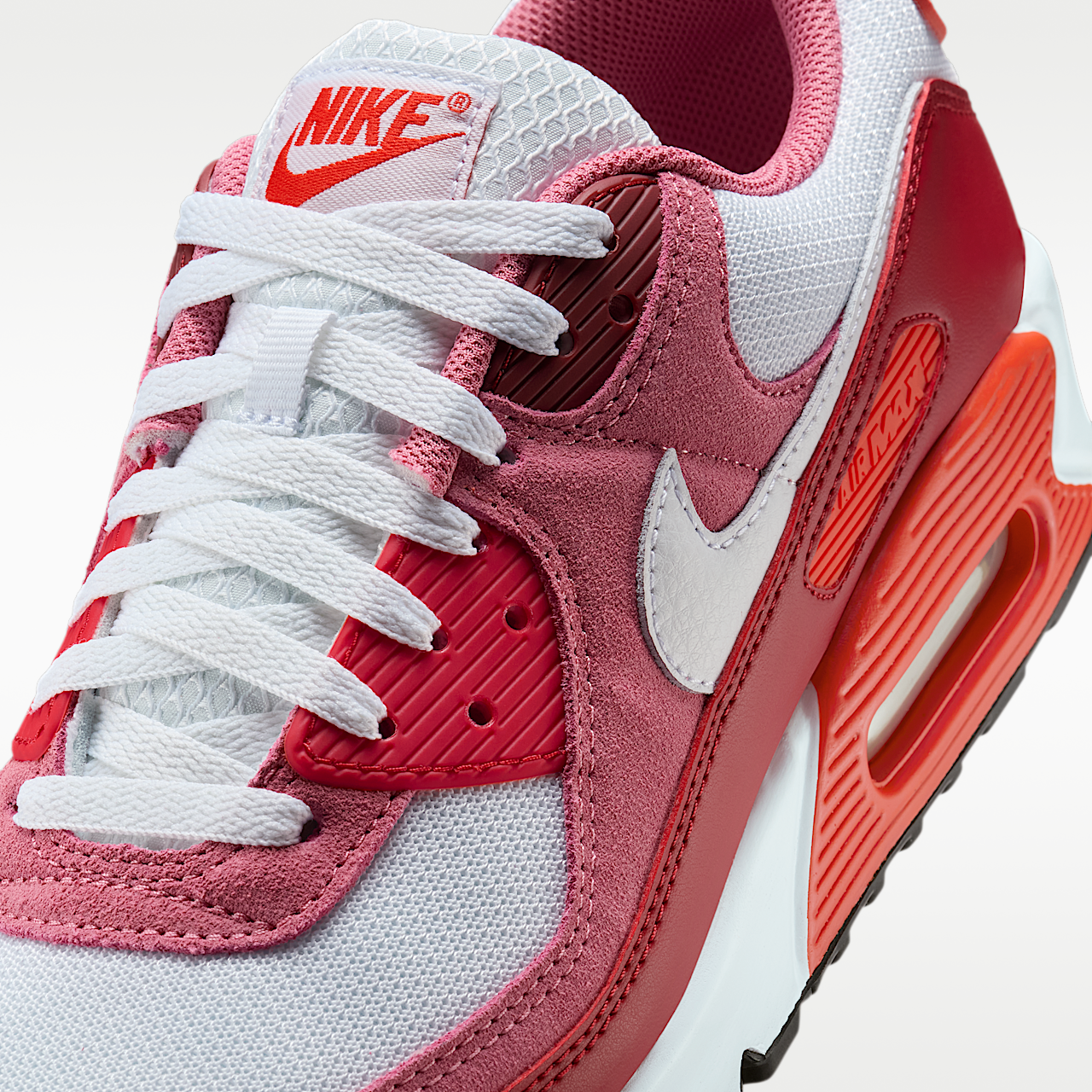 Nike Air max 90 sneaker Peony/Light Crimson/Team Crimson/Wit