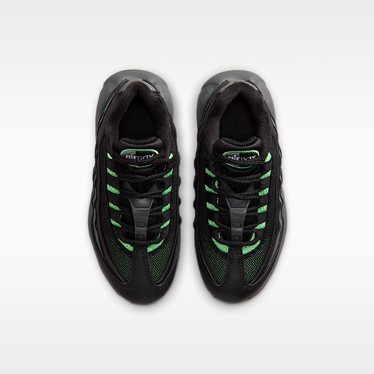 Nike Air Max 95 sneaker Zwart/Cool Grey/Iron Grey/Illusion Green