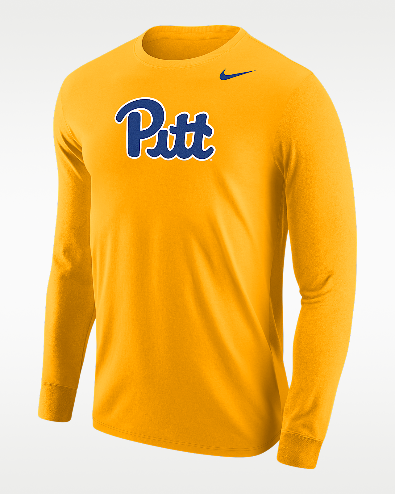 Мужская футболка Pittsburgh Panthers Nike Football Long-Sleeve для футбола