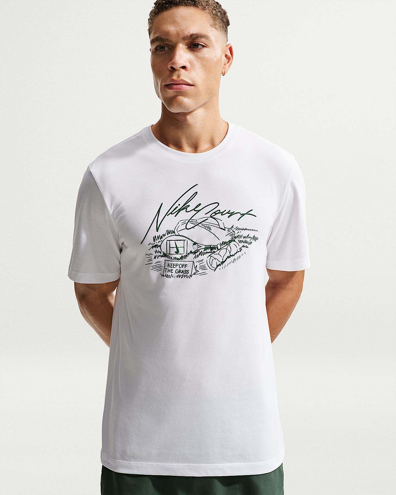 Мужская футболка Nike Dri-FIT Tennis для тенниса