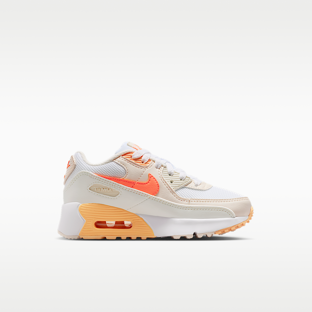 Nike Air Max sneaker Wit/Chalk/Tangerine Tint/Orange Pulse