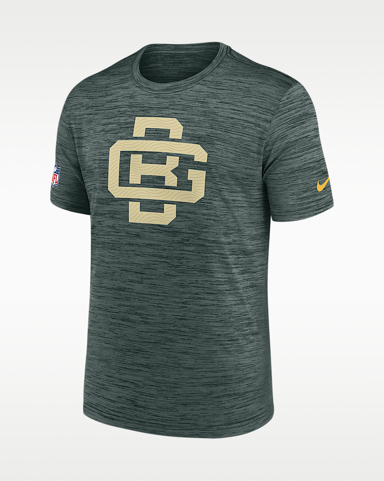 Мужская футболка Green Bay Packers Rivalries Collection Sideline Velocity Nike Dri-FIT NFL