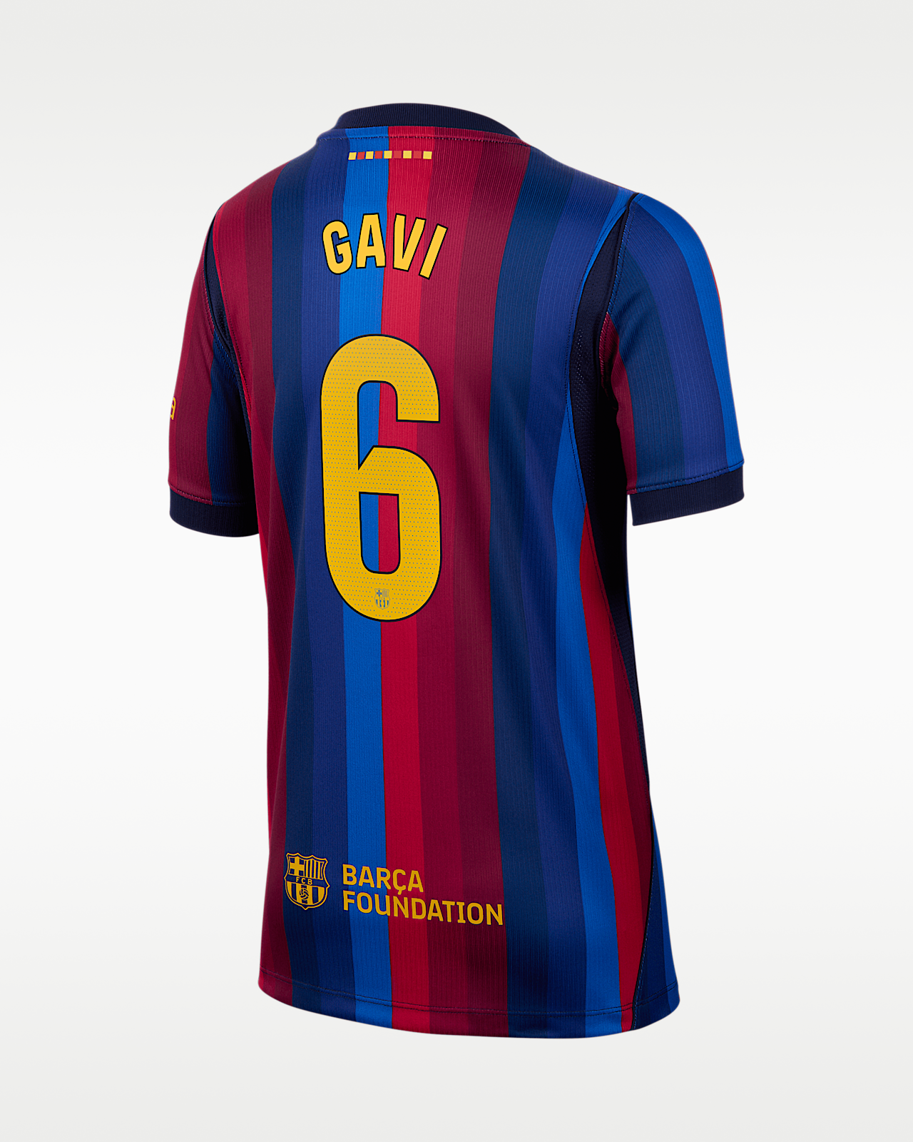 Детские джерси Gavi Barcelona 2026/27 Stadium Home Big Kids' Nike Dri-FIT Soccer Jersey