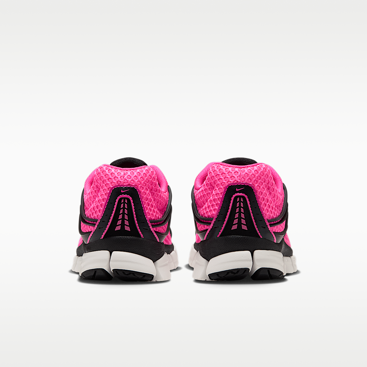 Nike  sneaker Hyper Pink/Zwart/Summit White/Metallic Silver