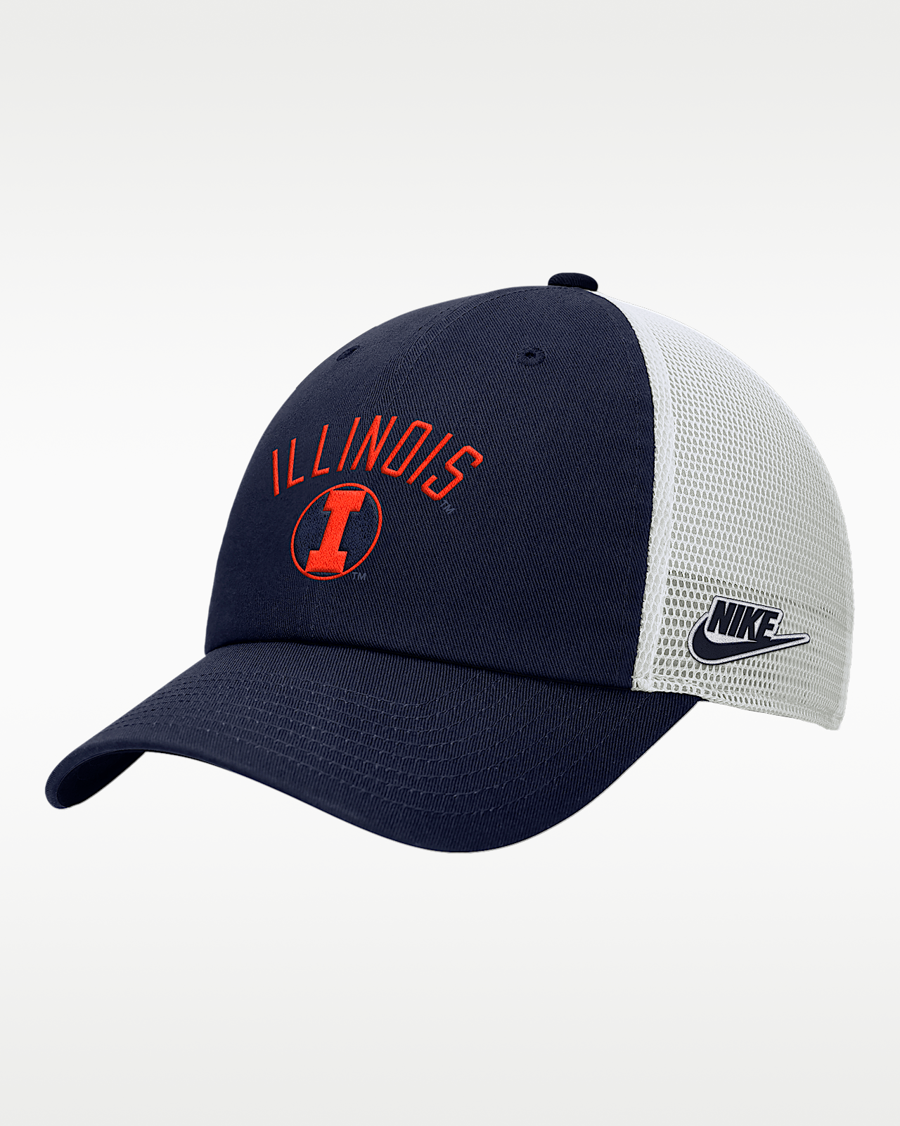 Женская кепка Nike College (Illinois) Unstructured Trucker Cap